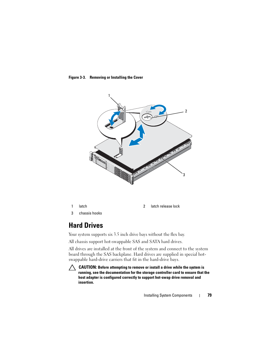 Hard drives | Dell PowerVault NX3000 User Manual | Page 79 / 200