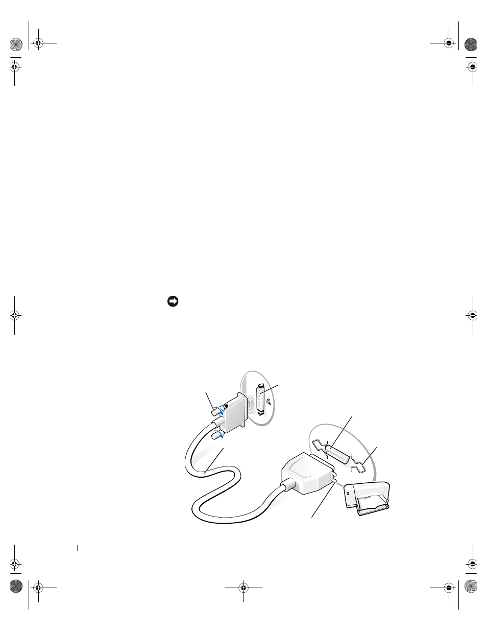 Connecting a printer | Dell Dimension 4300 User Manual | Page 16 / 150