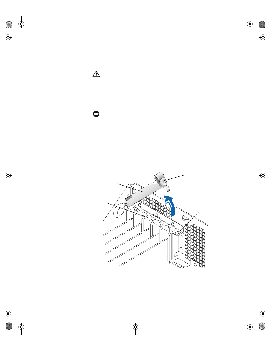 Removing cards | Dell Dimension 4300 User Manual | Page 72 / 150