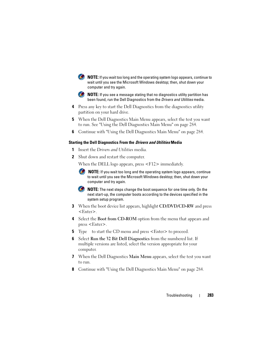 Dell Studio 1749 (Early 2010) User Manual | Page 283 / 354
