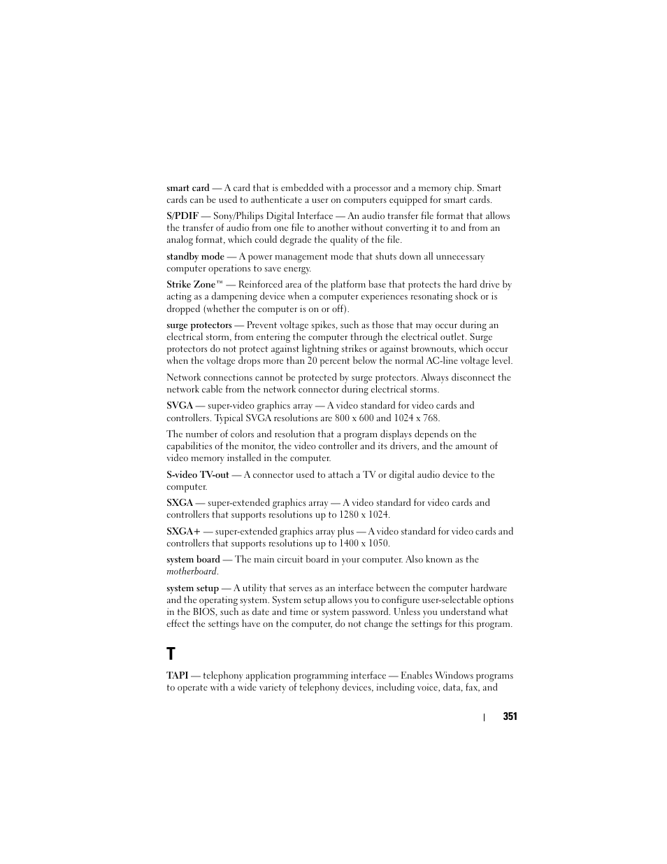 Dell Studio 1749 (Early 2010) User Manual | Page 351 / 354