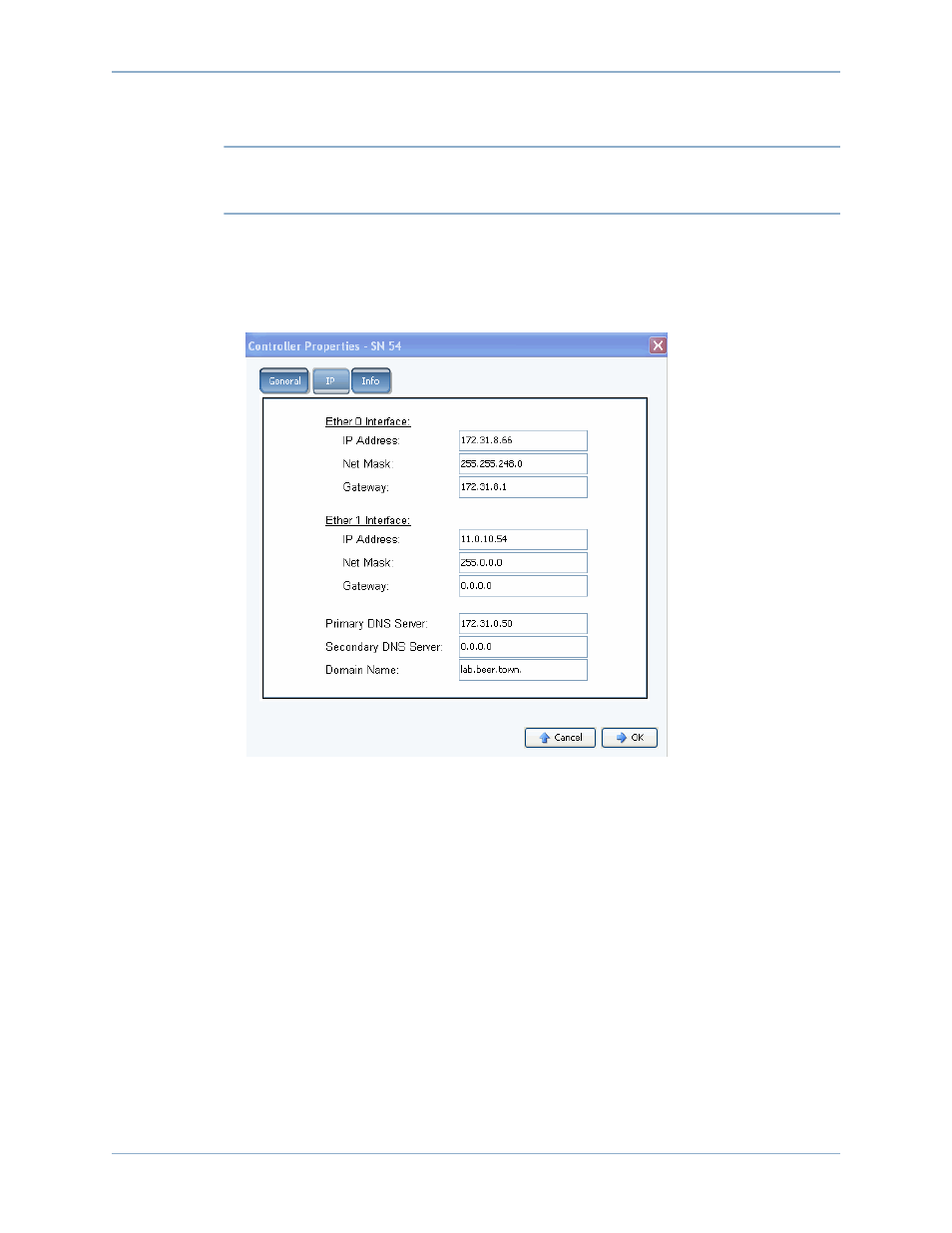 Viewing controller ip properties, Viewing and adding controller information | Dell Compellent Series 30 User Manual | Page 153 / 448