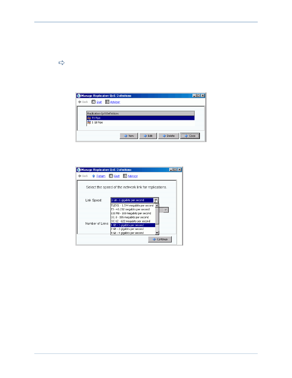 Defining a qos | Dell Compellent Series 30 User Manual | Page 341 / 448
