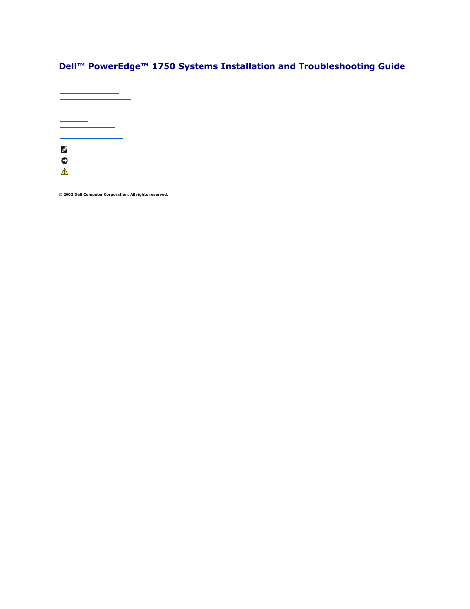 Dell PowerEdge 1750 User Manual | 74 pages
