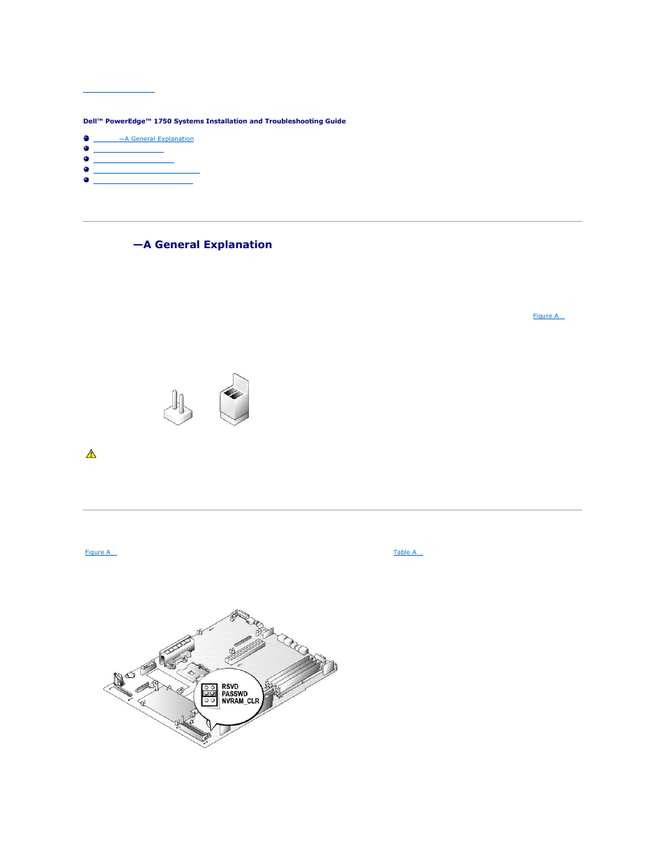 Jumpers and connectors, Jumpers—a general explanation, System board jumpers | Jumpers | Dell PowerEdge 1750 User Manual | Page 2 / 74