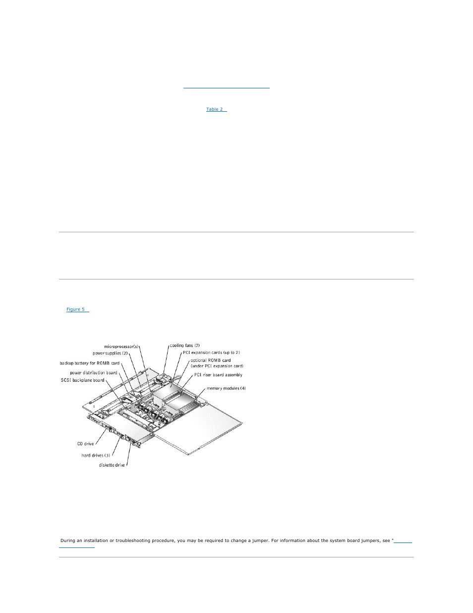 Responding to a systems management software alert, Message, Inside the system | Dell PowerEdge 1750 User Manual | Page 36 / 74
