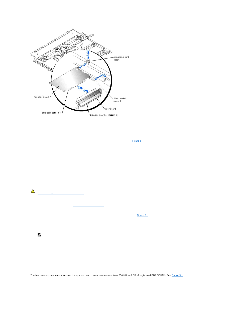 Installing memory modules, Removing an expansion card | Dell PowerEdge 1750 User Manual | Page 48 / 74