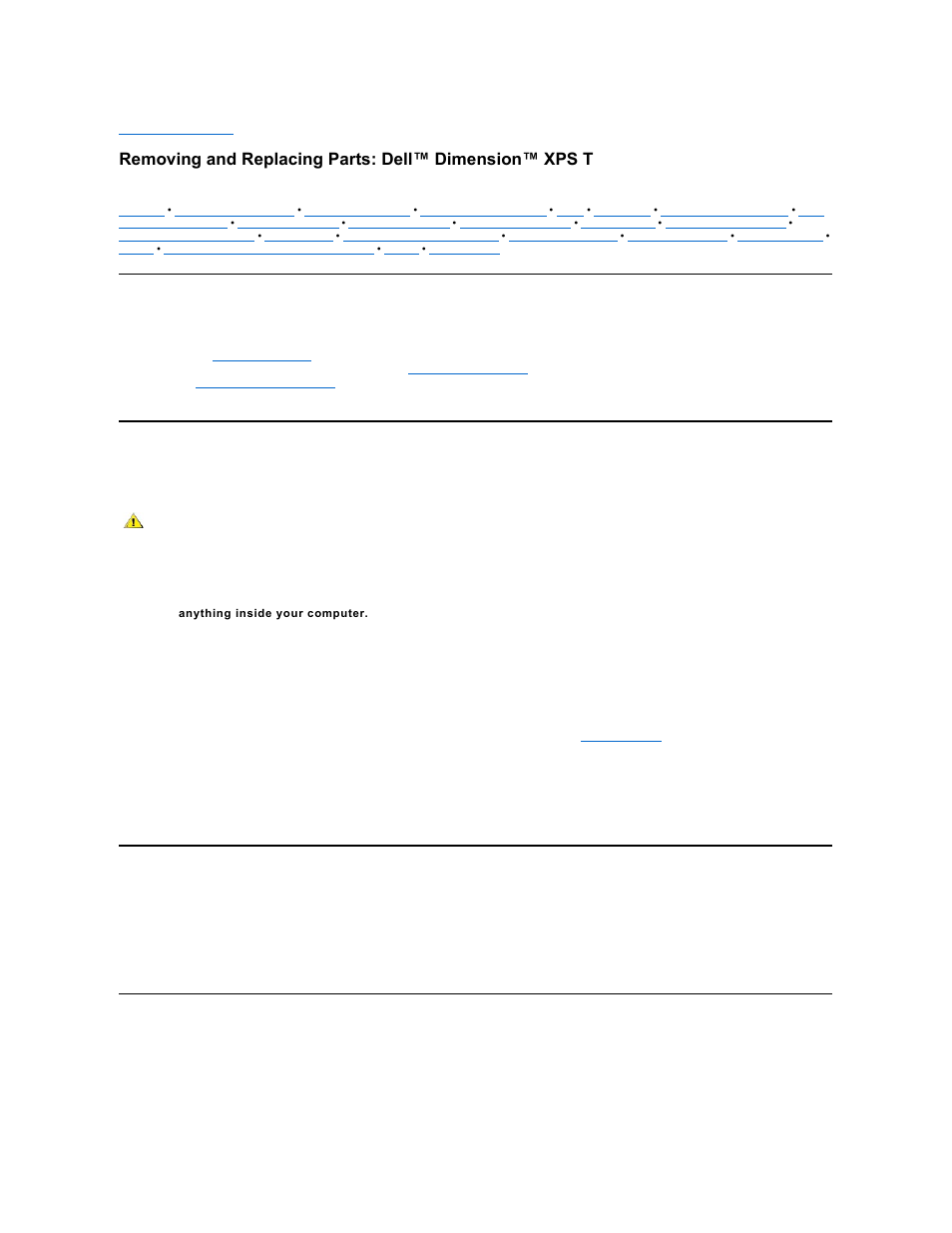 Dell Dimension XPS T___ User Manual | Page 13 / 53