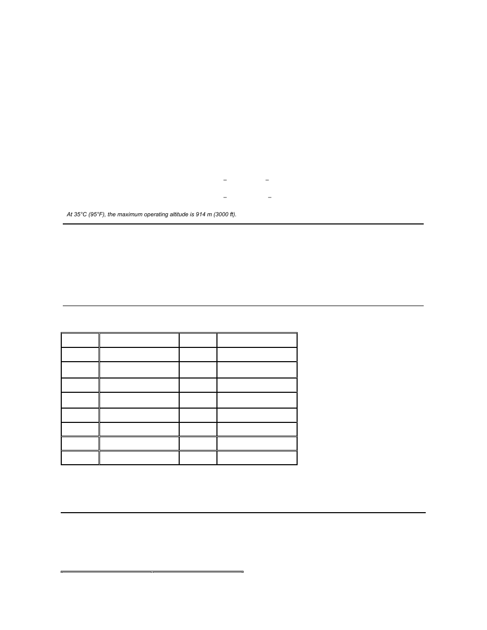 System information, Expansion bus, Memory | Drives, Ports, Video, Audio, Power, Physical, Environmental | Dell Dimension XPS T___ User Manual | Page 32 / 53