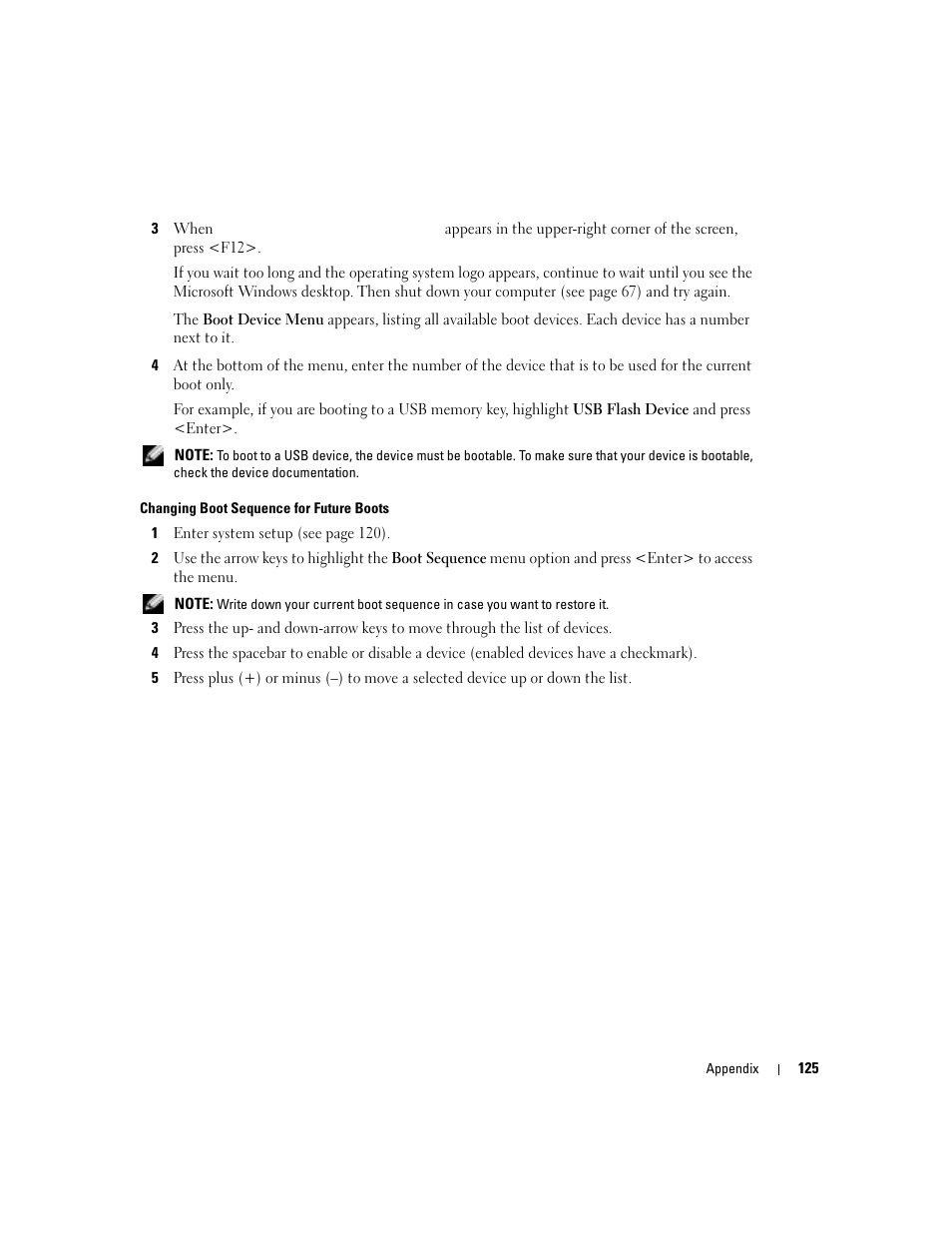 Dell XPS/Dimension XPS Gen 4 User Manual | Page 125 / 154