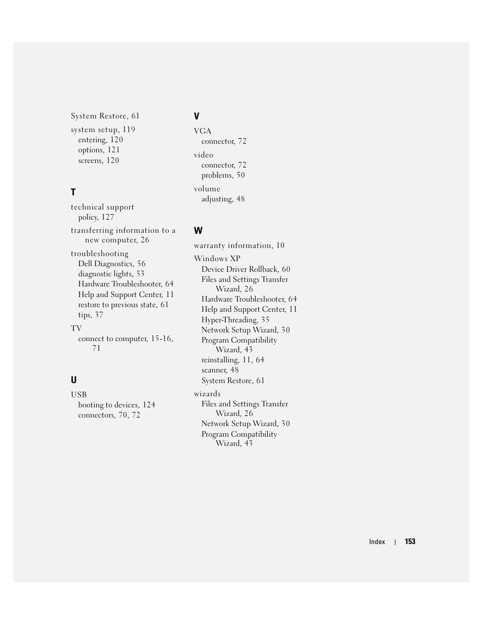 Dell XPS/Dimension XPS Gen 4 User Manual | Page 153 / 154