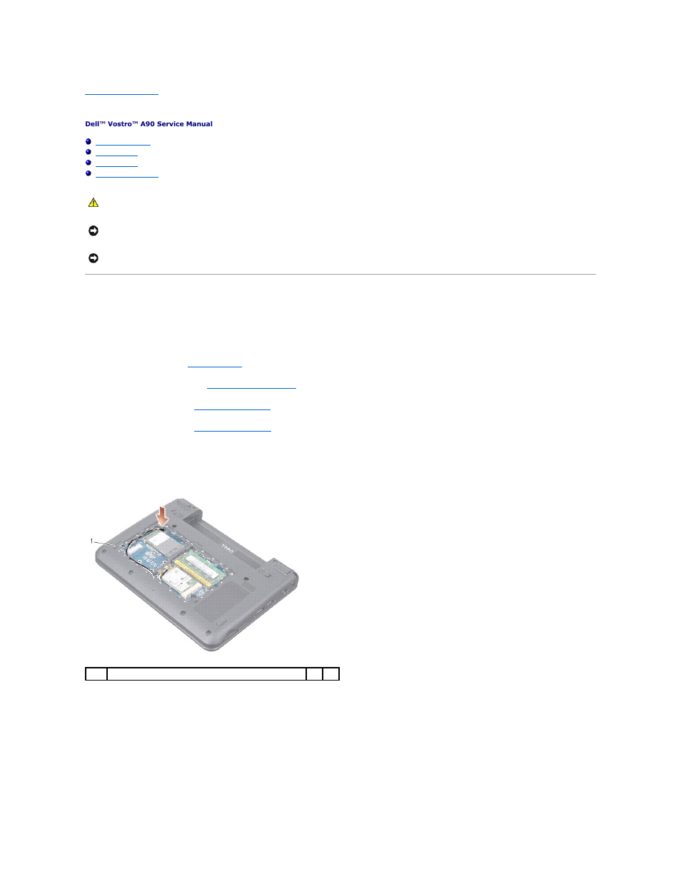 Display, Display assembly, Removing the display assembly | Dell Vostro A90 (Late 2008) User Manual | Page 13 / 37