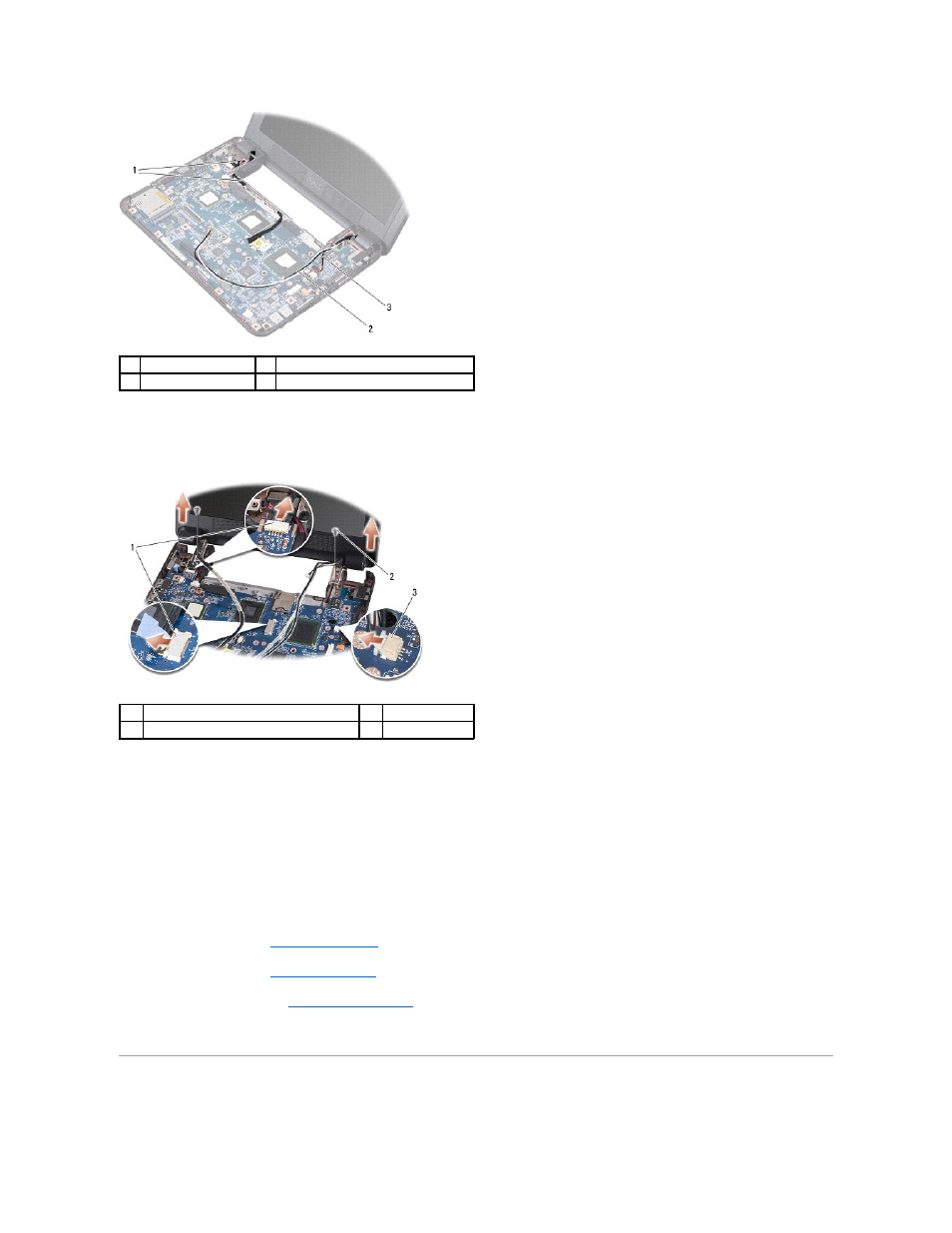Display bezel, Replacing the display assembly | Dell Vostro A90 (Late 2008) User Manual | Page 14 / 37