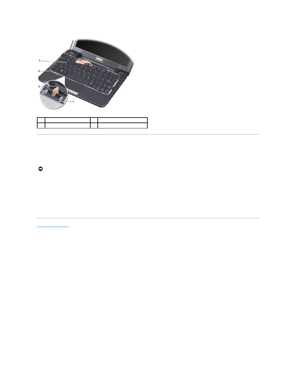 Replacing the keyboard | Dell Vostro A90 (Late 2008) User Manual | Page 19 / 37