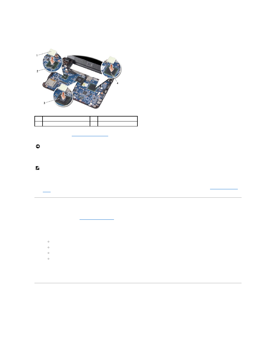 Setting the keyboard matrix, Updating service tag | Dell Vostro A90 (Late 2008) User Manual | Page 35 / 37