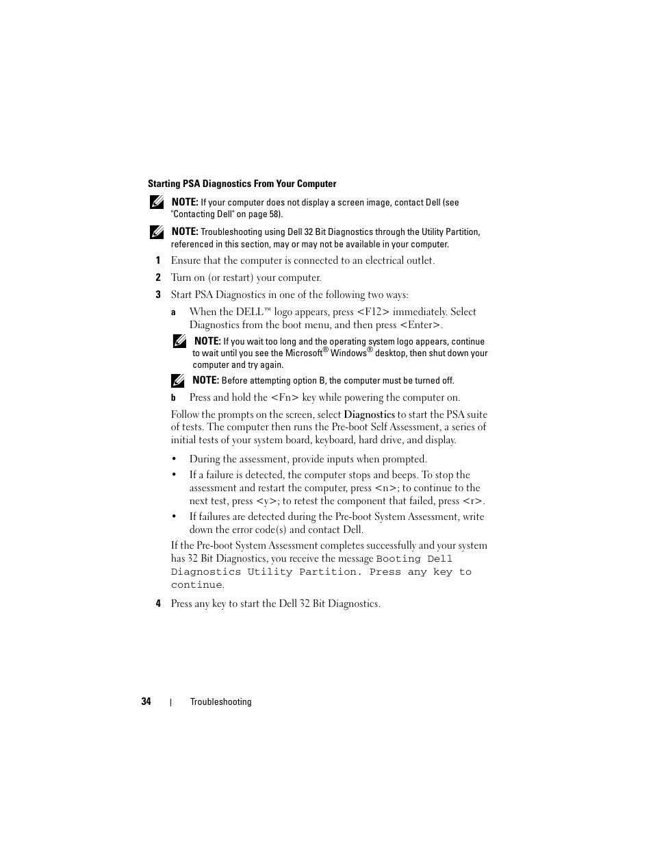 Dell Studio 1536 (Mid 2008) User Manual | Page 34 / 64