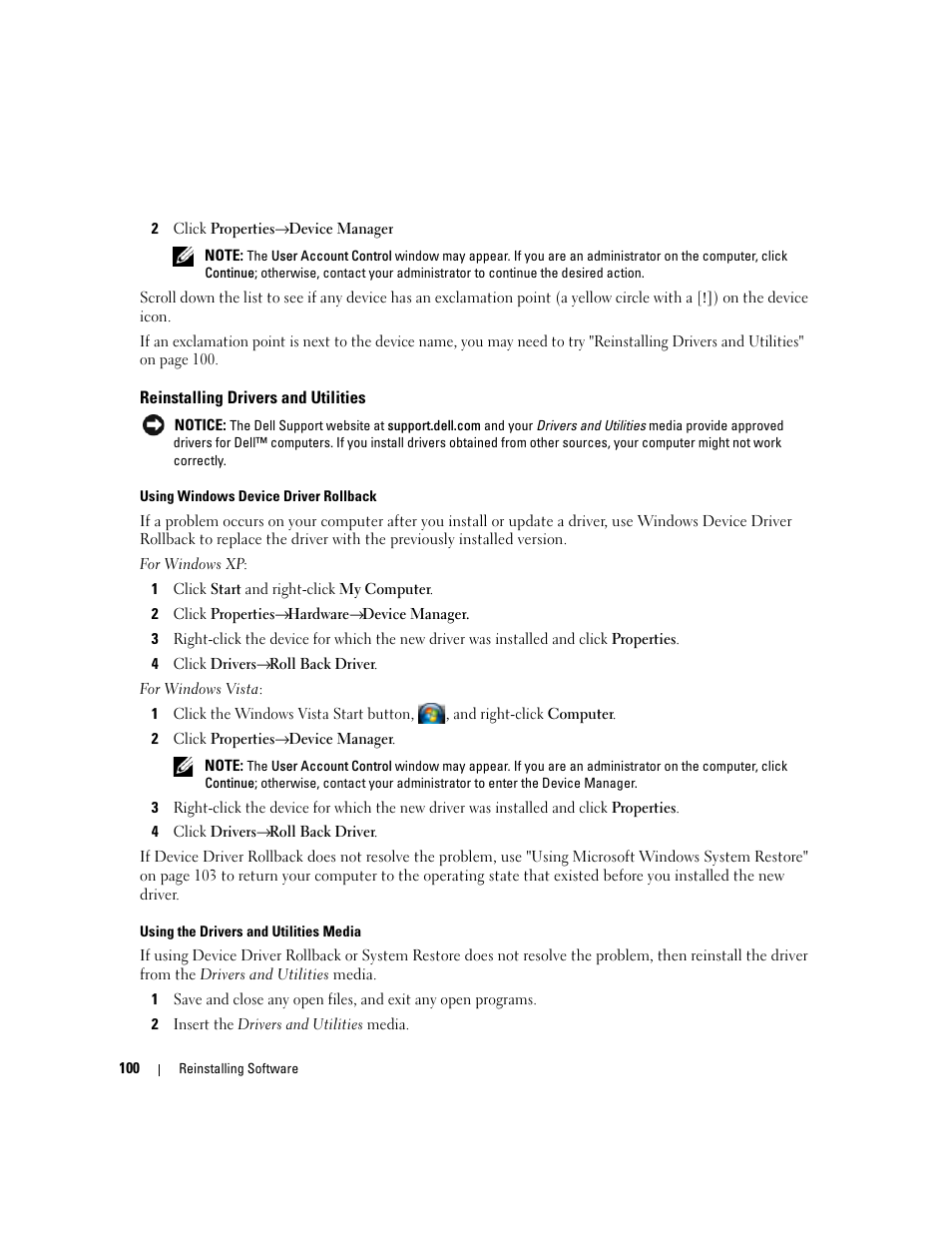 Dell Precision M4300 (Mid 2007) User Manual | Page 102 / 160