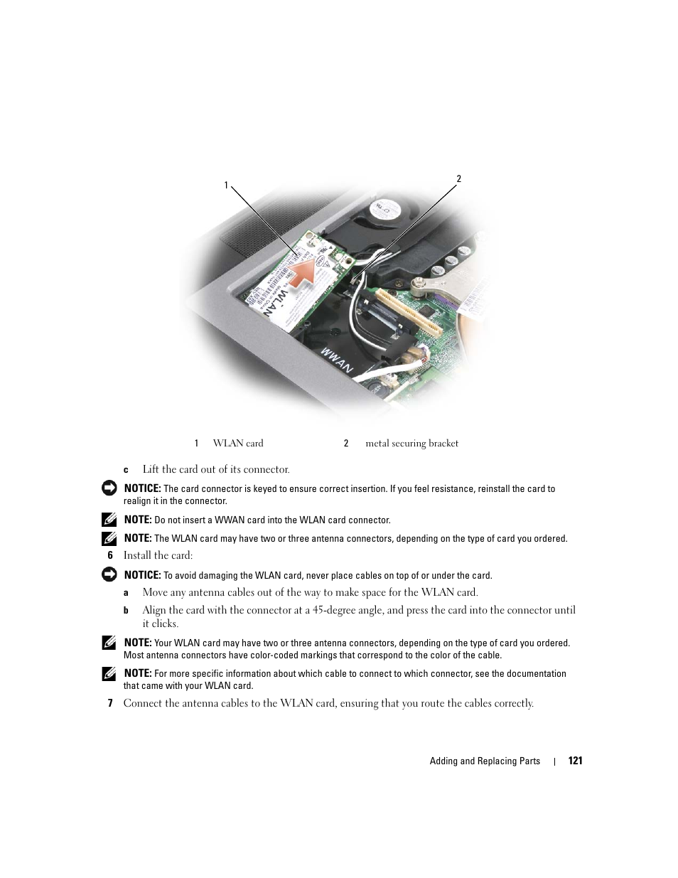 Dell Precision M4300 (Mid 2007) User Manual | Page 123 / 160