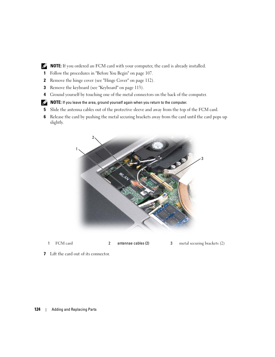 Dell Precision M4300 (Mid 2007) User Manual | Page 126 / 160