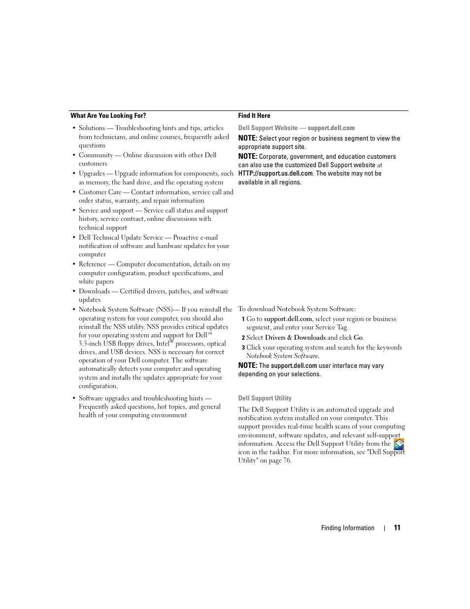 Dell Precision M4300 (Mid 2007) User Manual | Page 13 / 160
