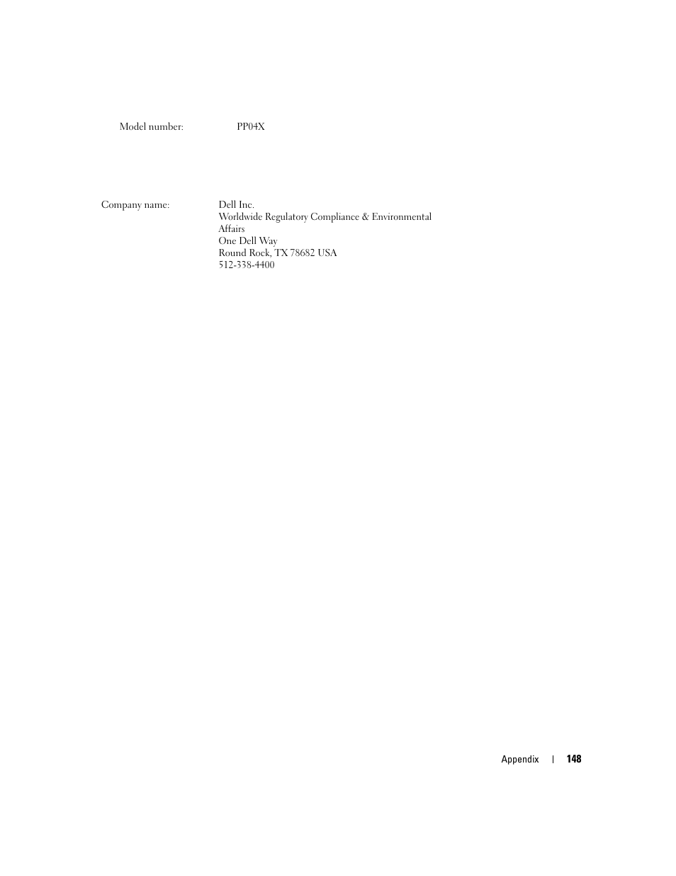 Dell Precision M4300 (Mid 2007) User Manual | Page 150 / 160