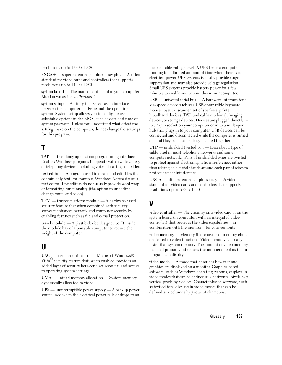 Dell Precision M4300 (Mid 2007) User Manual | Page 159 / 160
