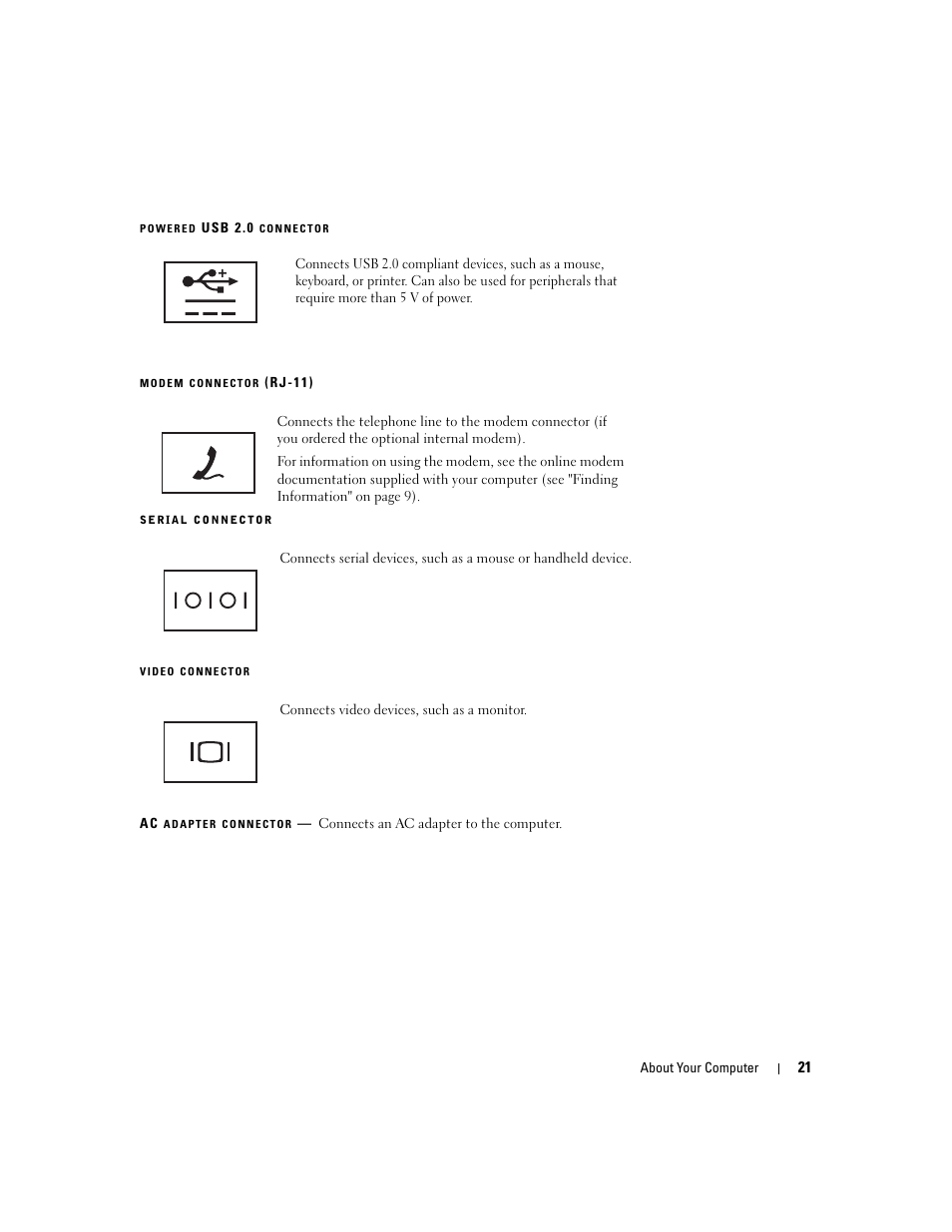 Dell Precision M4300 (Mid 2007) User Manual | Page 23 / 160
