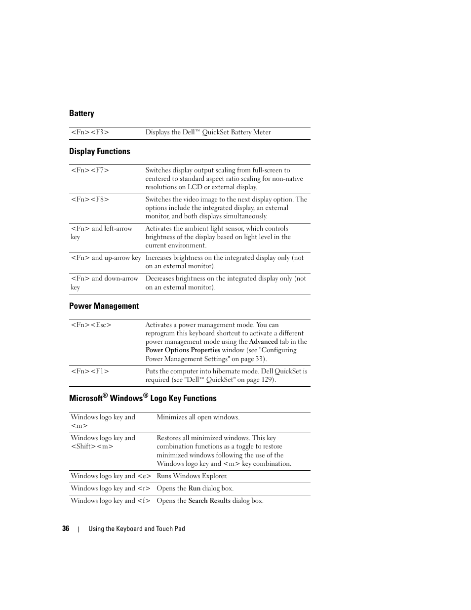 Dell Precision M4300 (Mid 2007) User Manual | Page 38 / 160