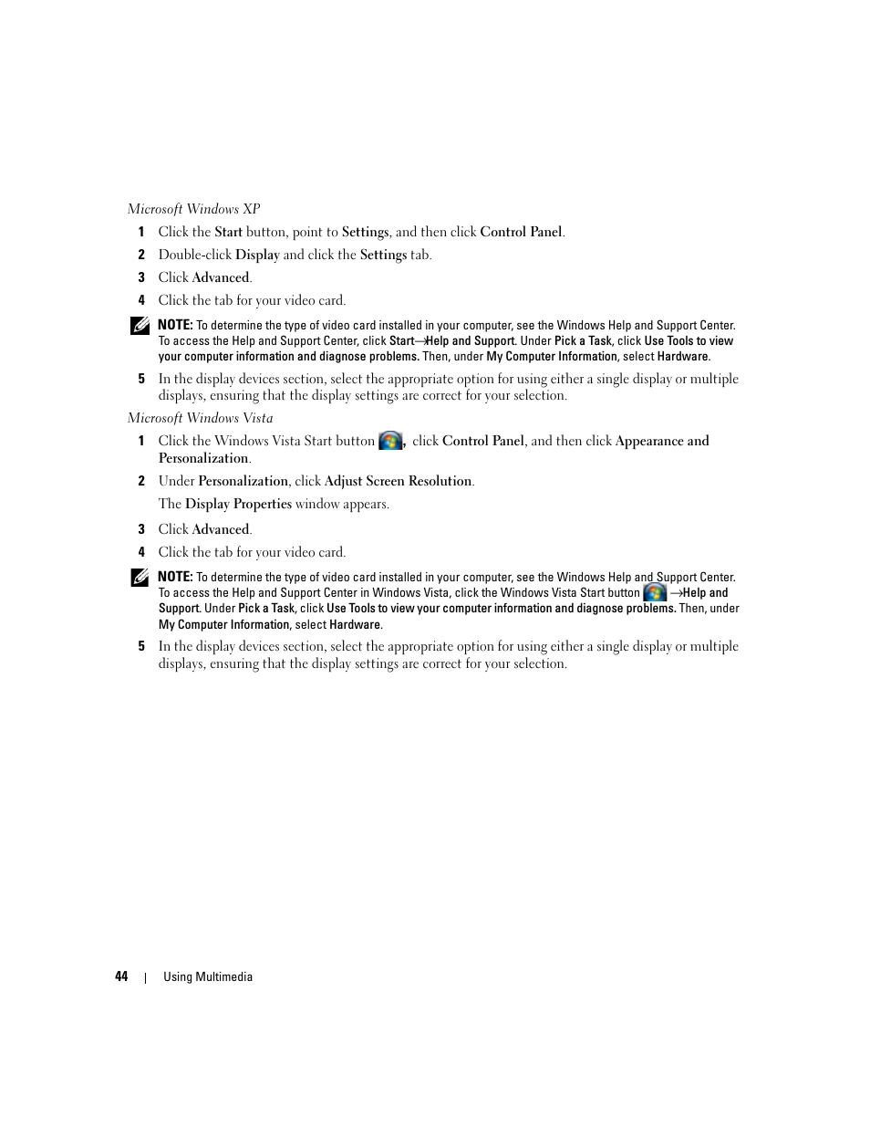 Dell Precision M4300 (Mid 2007) User Manual | Page 46 / 160