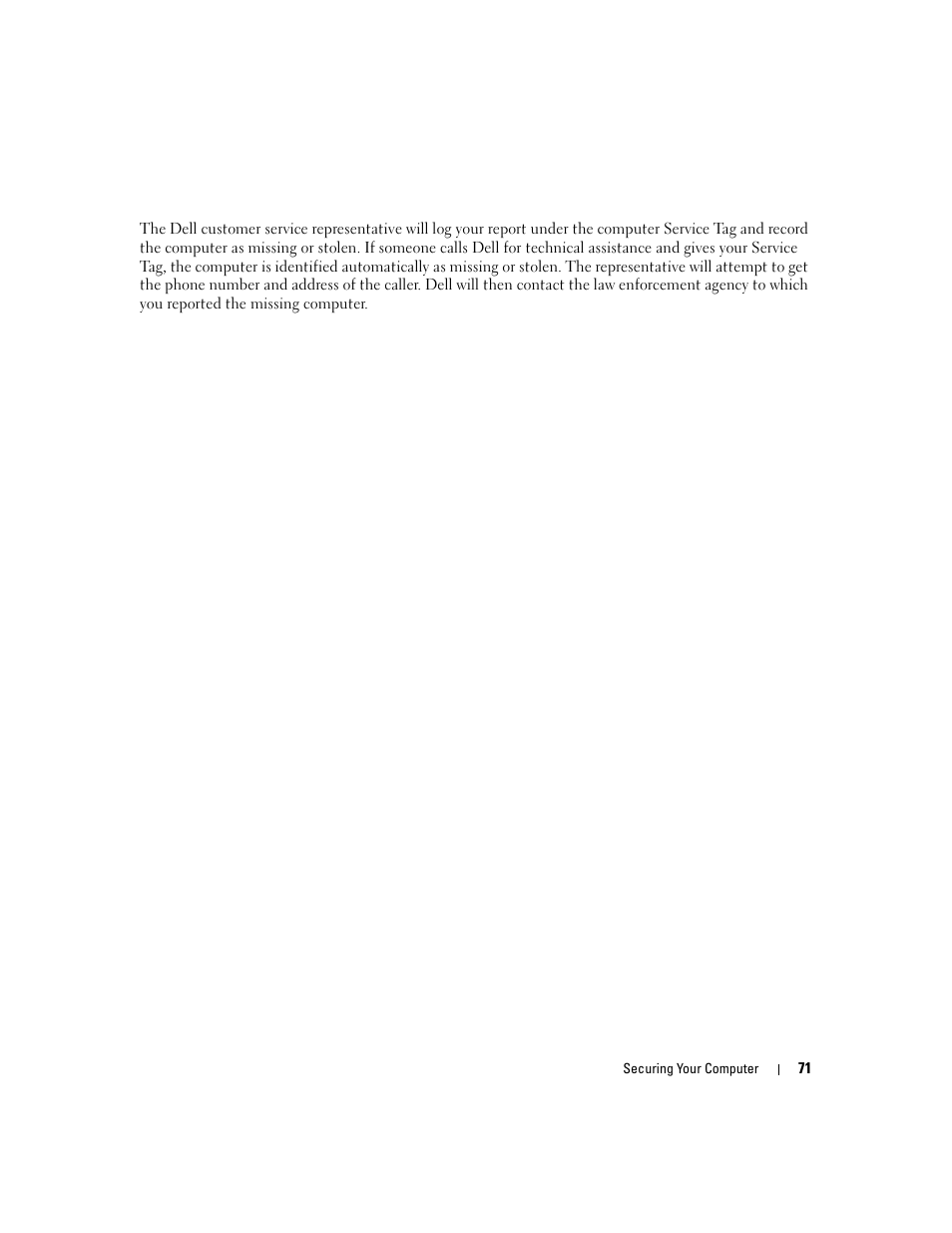 Dell Precision M4300 (Mid 2007) User Manual | Page 73 / 160