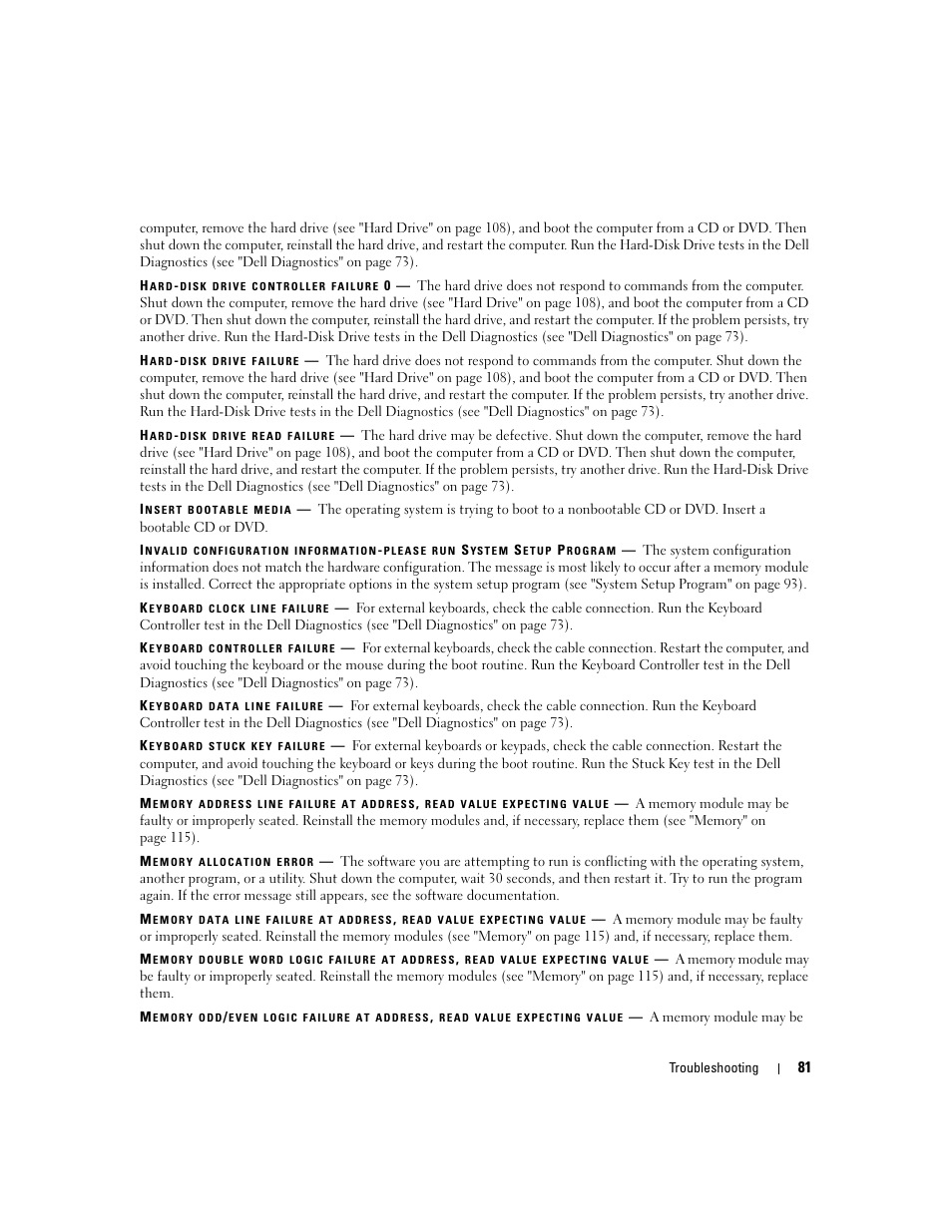 Dell Precision M4300 (Mid 2007) User Manual | Page 83 / 160