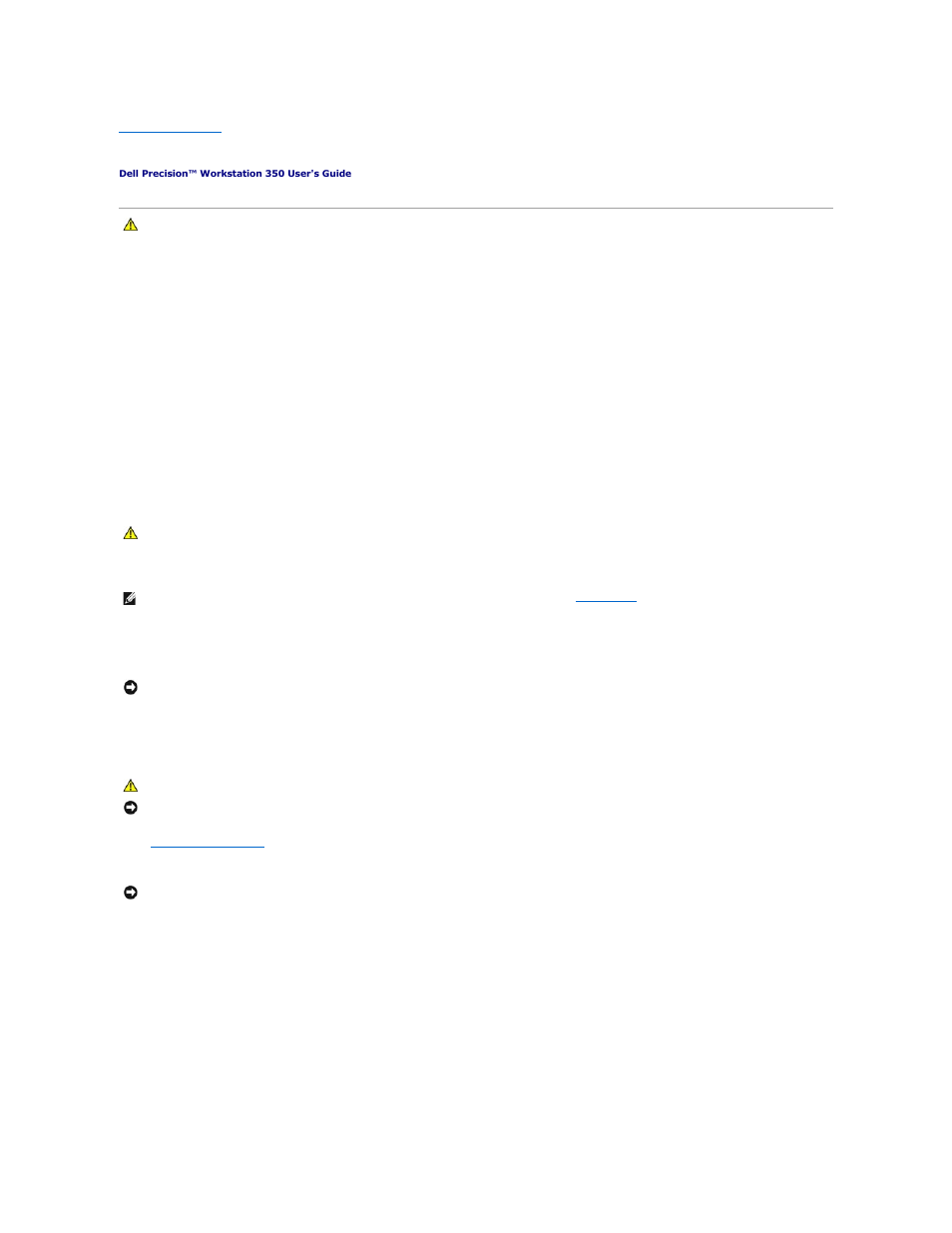 Battery | Dell Precision 350 User Manual | Page 26 / 106