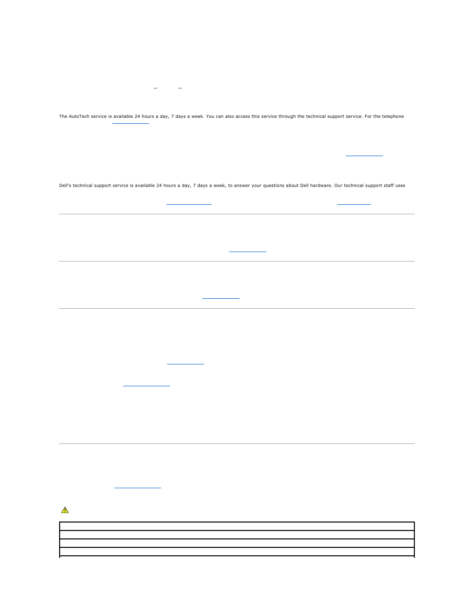 Problems with your order, Product information, Returning items for warranty repair or credit | Before you call, Make a copy of the, Diagnostics checklist, Technical support service, Autotech service, Automated order-status service | Dell Precision 350 User Manual | Page 39 / 106