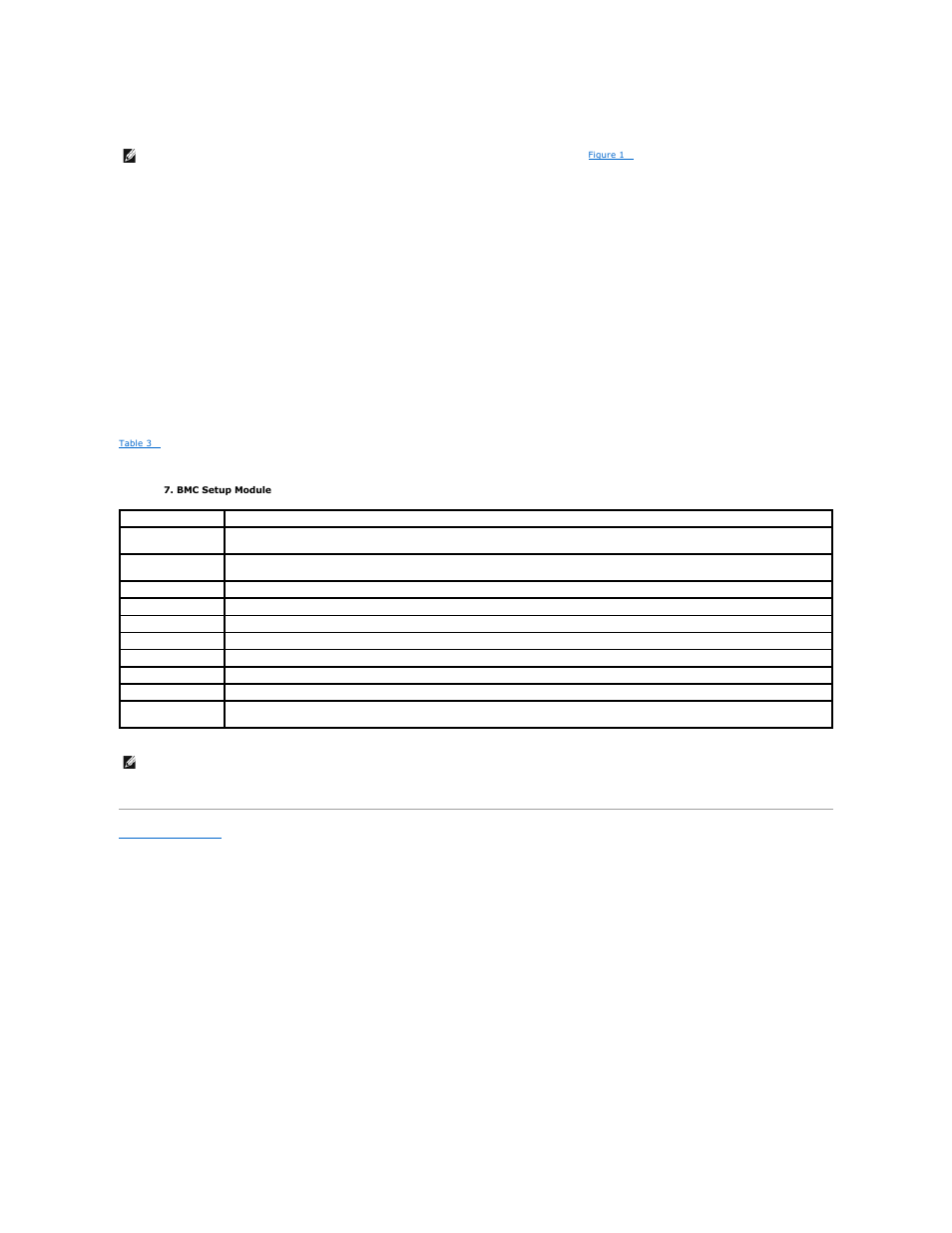 Entering the bmc setup module, Bmc setup module options | Dell PowerEdge 1850 User Manual | Page 24 / 30