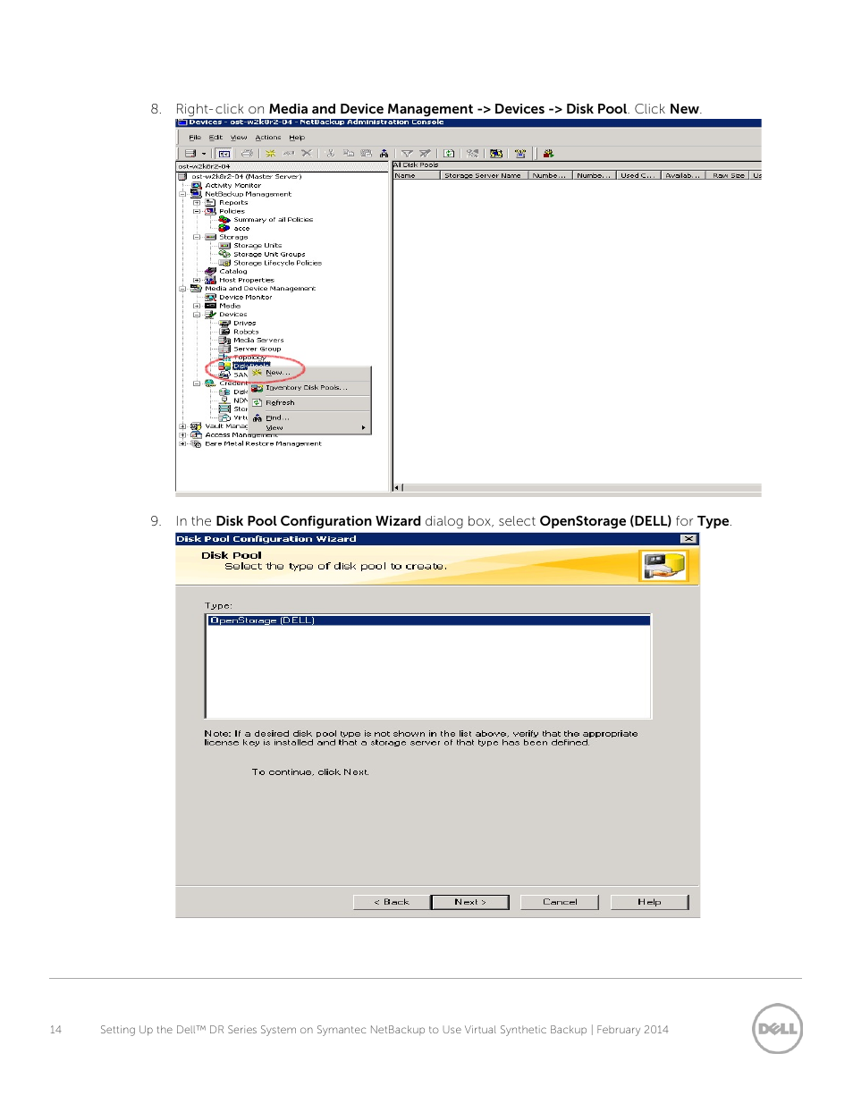 Dell PowerVault DR2000v User Manual | Page 14 / 30