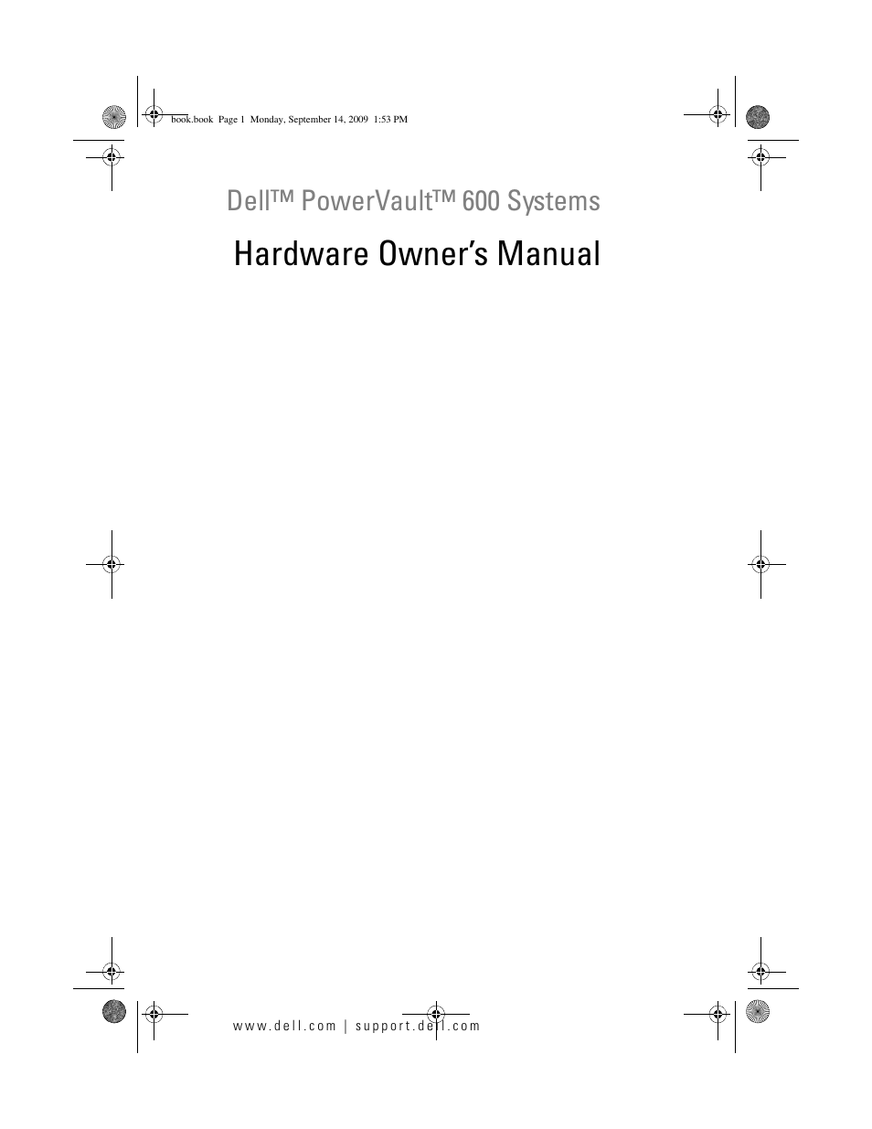 Dell PowerVault DP600 User Manual | 234 pages