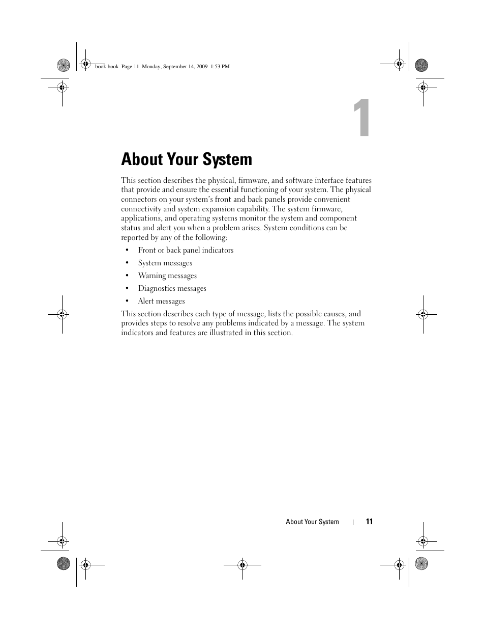 About your system | Dell PowerVault DP600 User Manual | Page 11 / 234