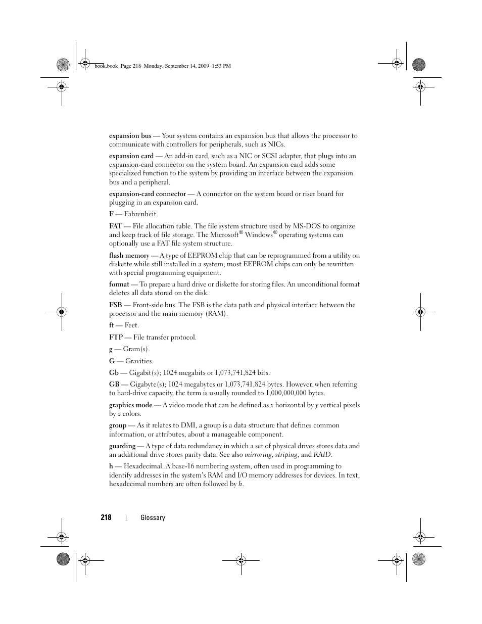 Dell PowerVault DP600 User Manual | Page 218 / 234