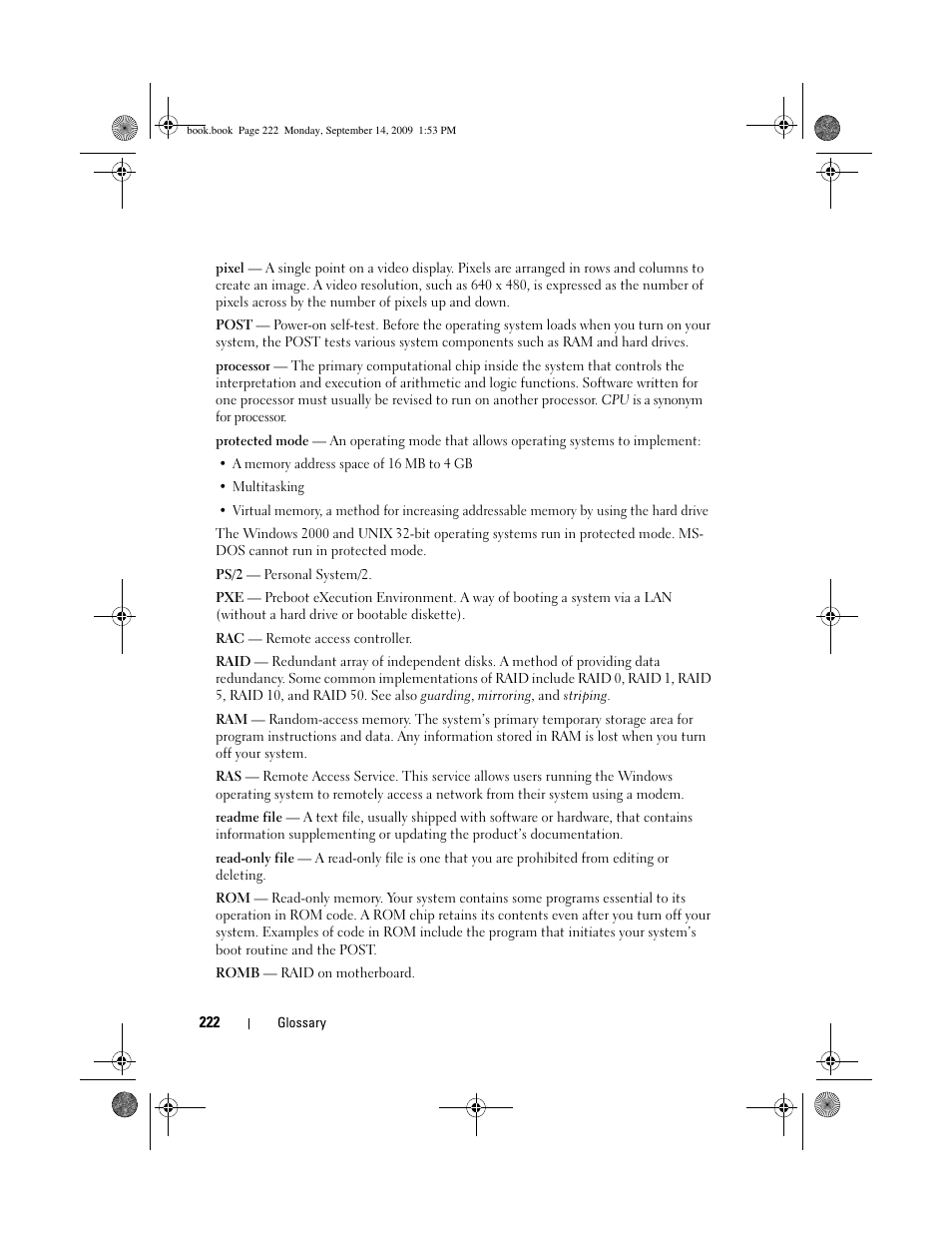 Dell PowerVault DP600 User Manual | Page 222 / 234