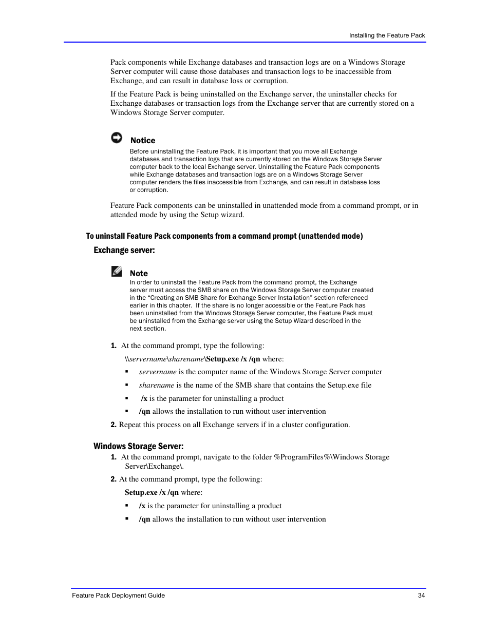 Dell PowerVault 770N (Deskside NAS Appliance) User Manual | Page 34 / 73