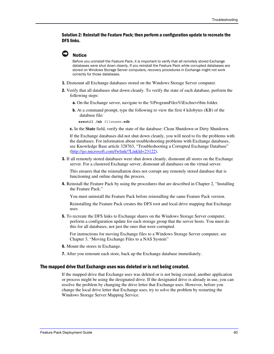Dell PowerVault 770N (Deskside NAS Appliance) User Manual | Page 60 / 73