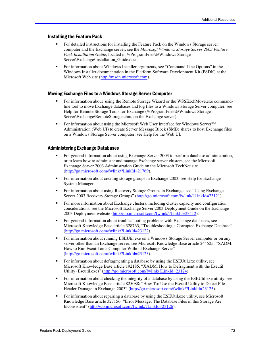Dell PowerVault 770N (Deskside NAS Appliance) User Manual | Page 72 / 73