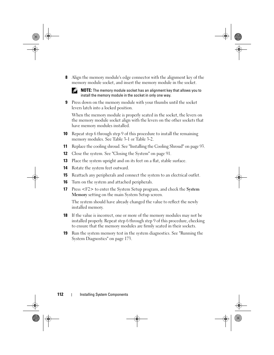 Dell PowerEdge T410 User Manual | Page 112 / 204
