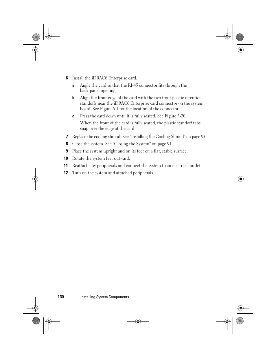Dell PowerEdge T410 User Manual | Page 130 / 204