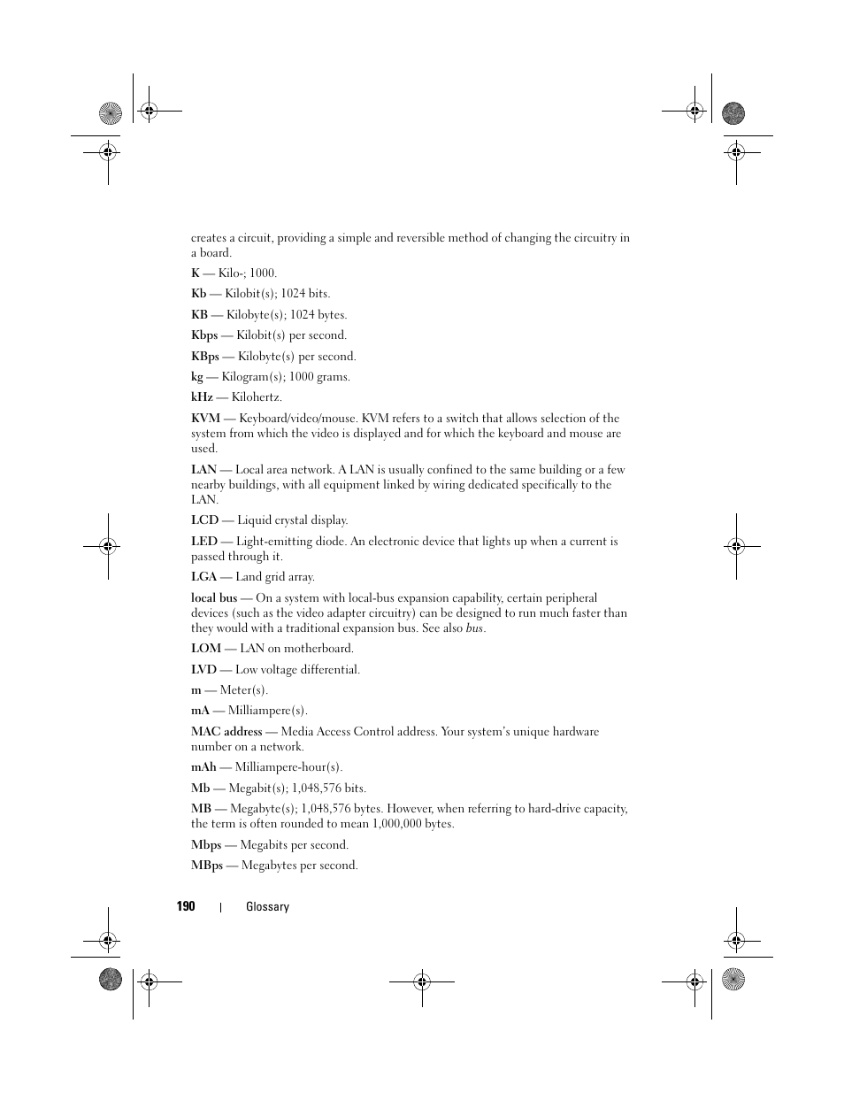 Dell PowerEdge T410 User Manual | Page 192 / 204