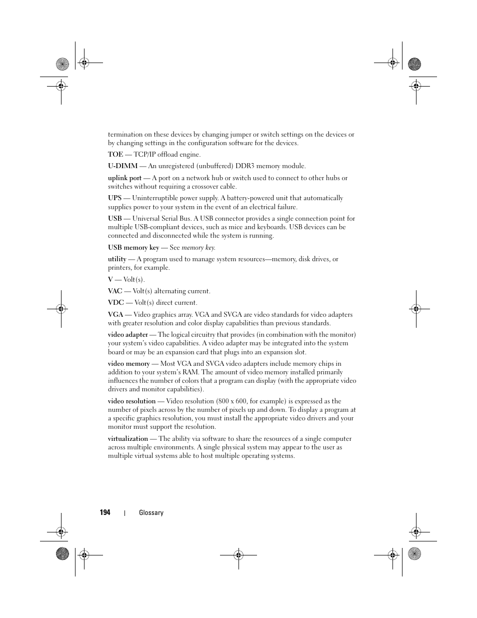 Dell PowerEdge T410 User Manual | Page 196 / 204