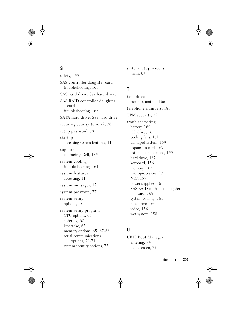 Dell PowerEdge T410 User Manual | Page 202 / 204