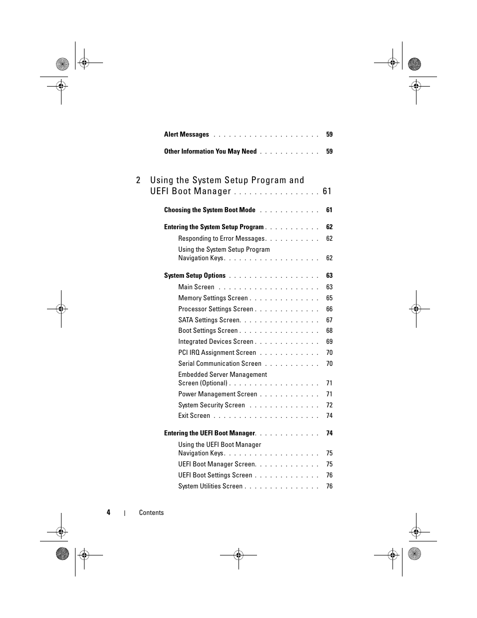 Dell PowerEdge T410 User Manual | Page 4 / 204