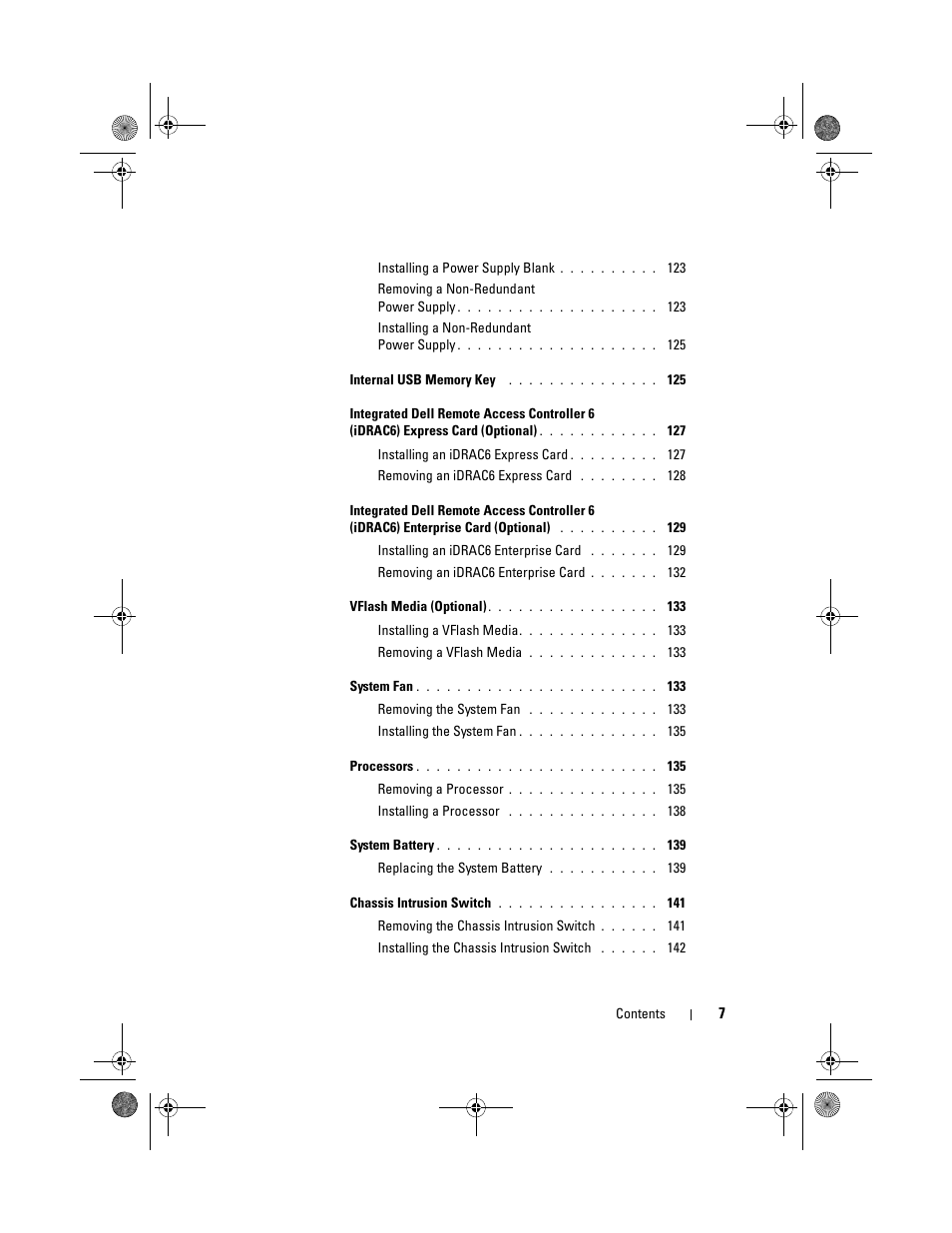 Dell PowerEdge T410 User Manual | Page 7 / 204