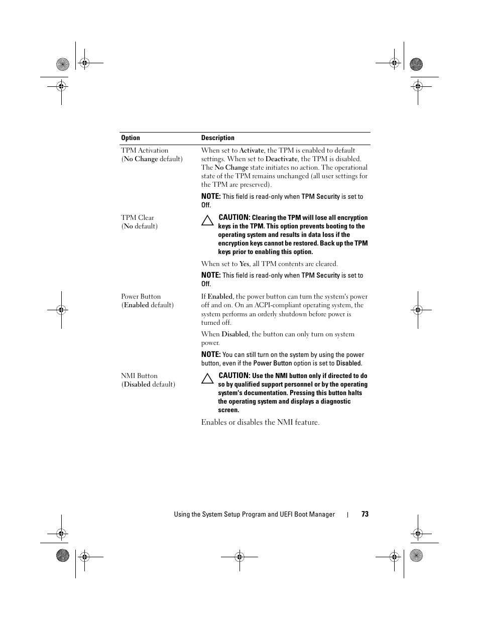 Dell PowerEdge T410 User Manual | Page 73 / 204